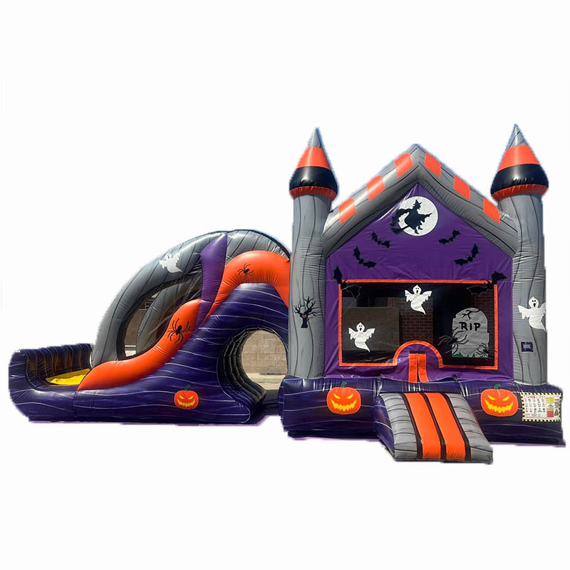 Halloween Hunted House Bouncer Combo