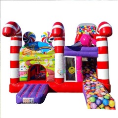 Candy Land Bouncy Castle w/ Slide
