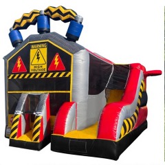High Voltage 5 in 1 Bounce House Combo