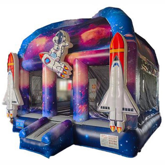 15ft Cosmic Spaceship Commercial Moonwalk