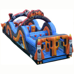 Space Rocket Radical Run Obstacle Course