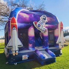 15ft Cosmic Spaceship Commercial Moonwalk