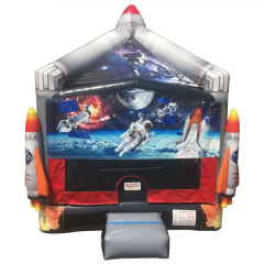 Rocket Ship Inflatable Jumper