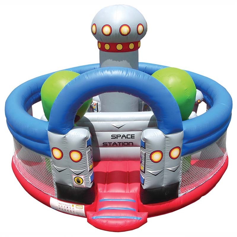 Space Station Alien Inflatable Playground