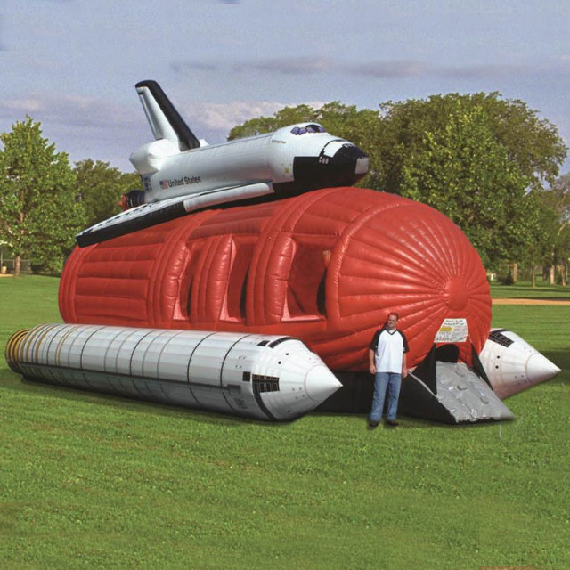 Space Shuttle Inflatable Play Center