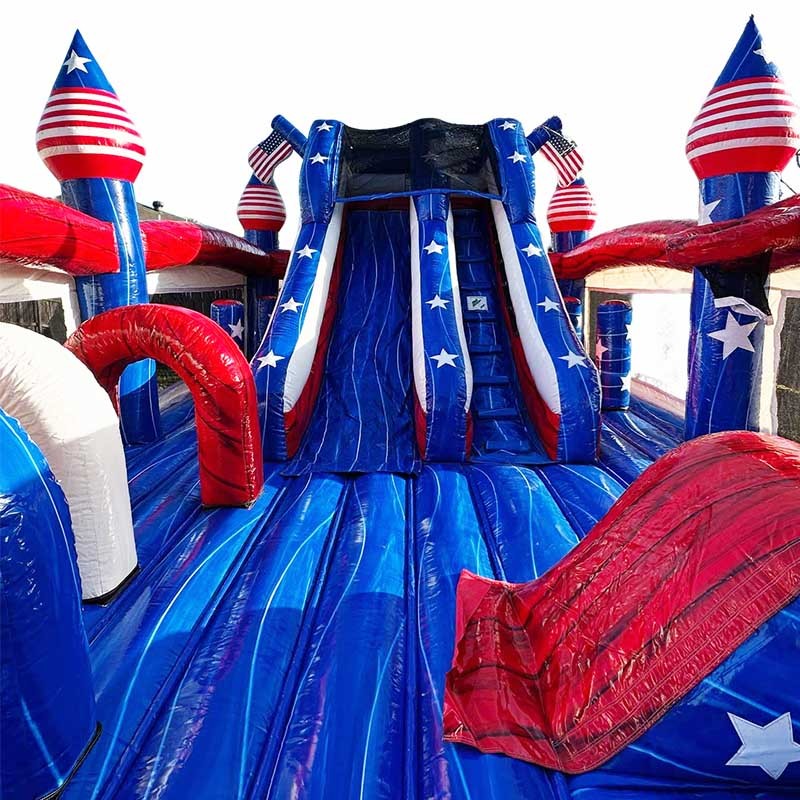Star Spangled USA Inflatable Playland
