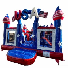 Star Spangled USA Inflatable Playland