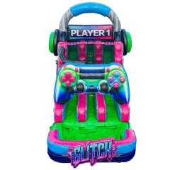 16ft Gamer's Paradise Dual Lane Water Slide
