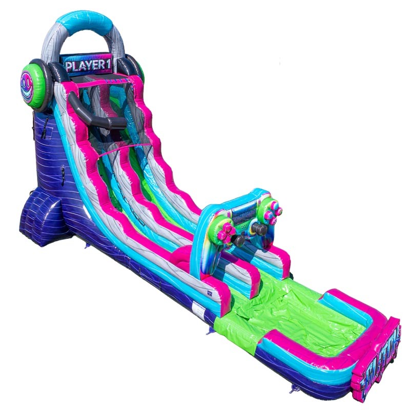 20ft Gaming Controller Water Slide