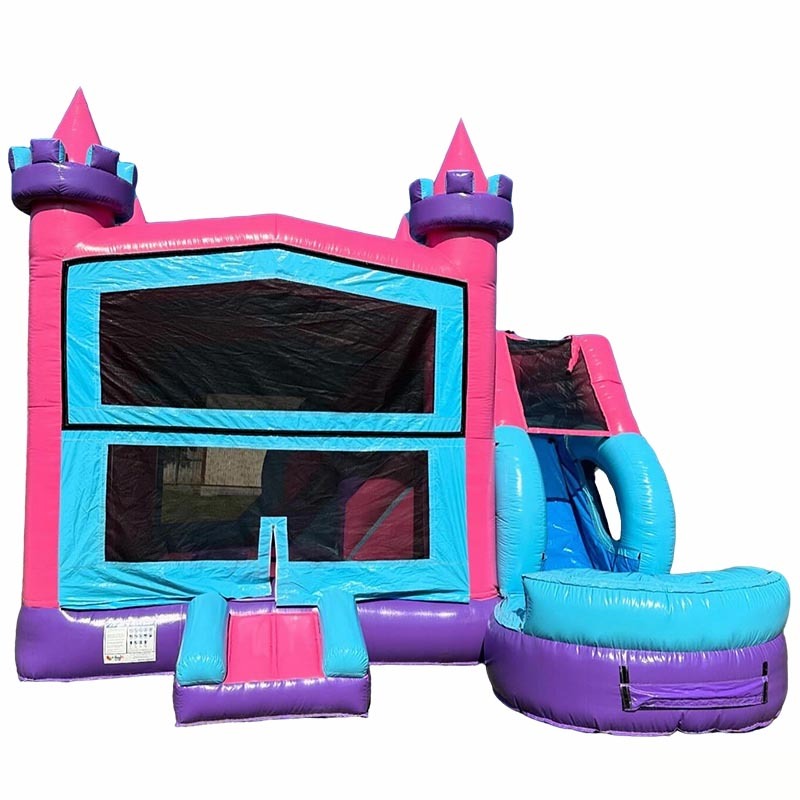 Classic Banner Bouncing Castle with Slide