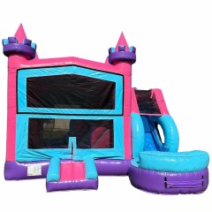Classic Banner Bouncing Castle with Slide