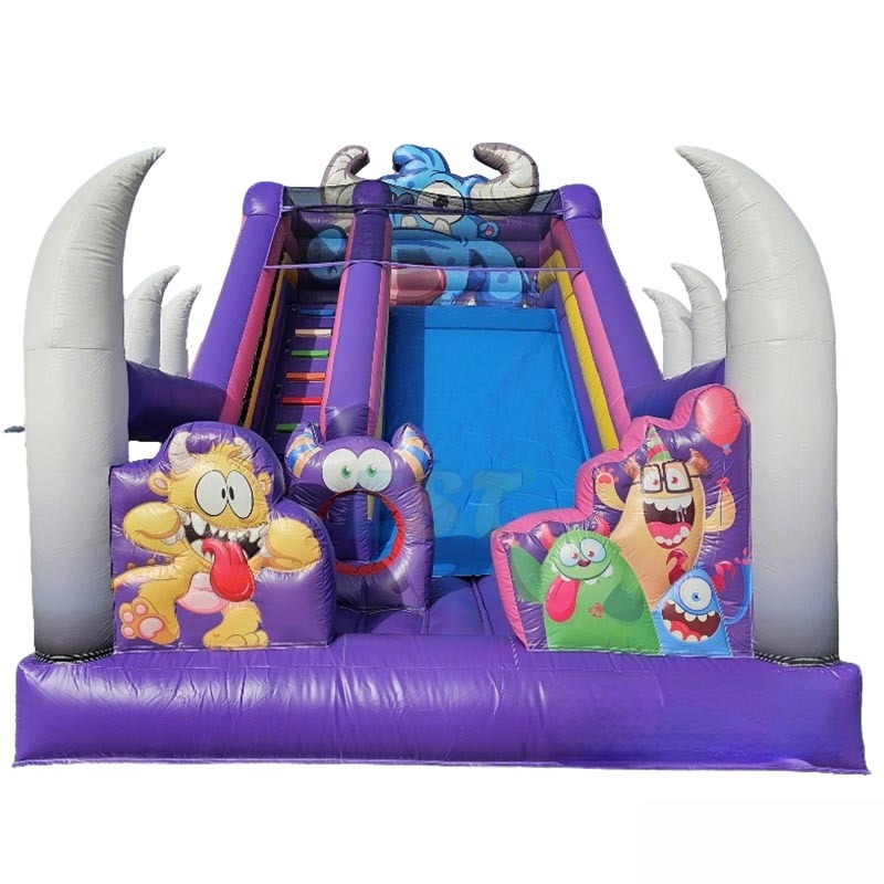 Cartoon Monsters Bouncy Slide