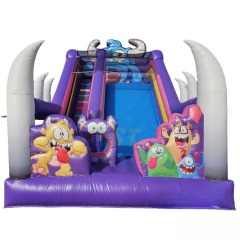 Cartoon Monsters Bouncy Slide