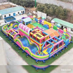 30*20m Large Outdoor Inflatable Games World