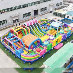 30*20m Large Outdoor Inflatable Games World