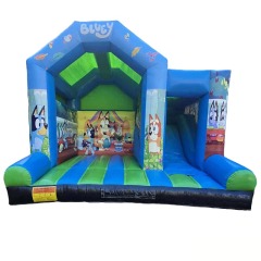 Bluey Bouncy Castle With Slide