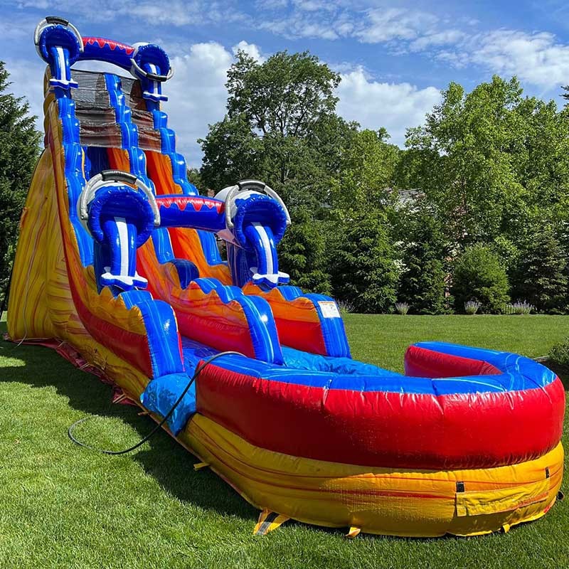 21ft Bucket Splash Water Slide