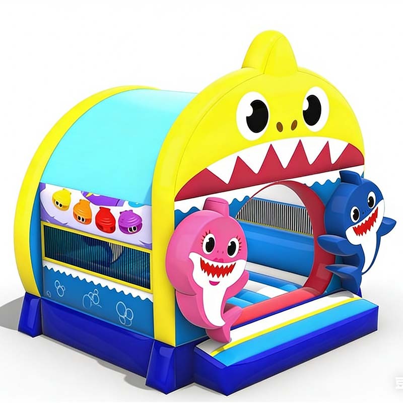 3D Baby Shark Jumping Castle