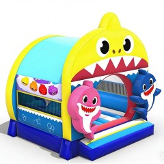 3D Baby Shark Jumping Castle