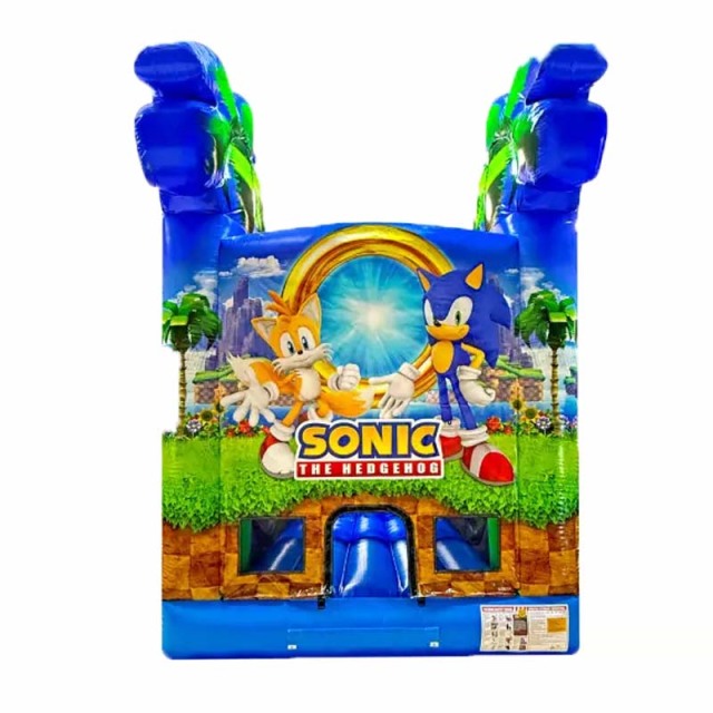 Sonic Themed Obstacle Course