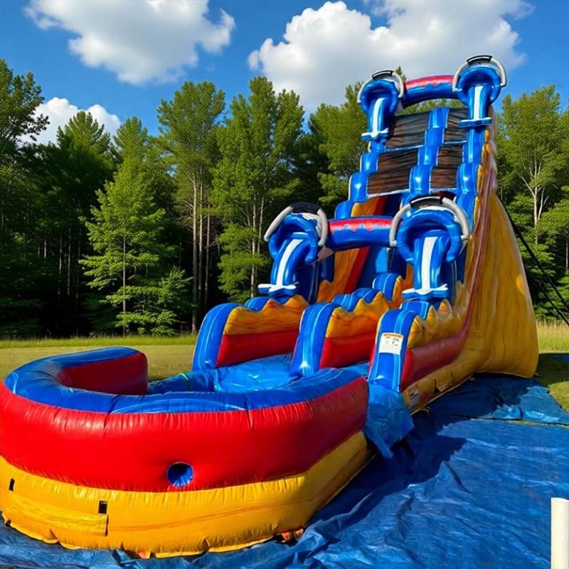 21ft Bucket Splash Water Slide