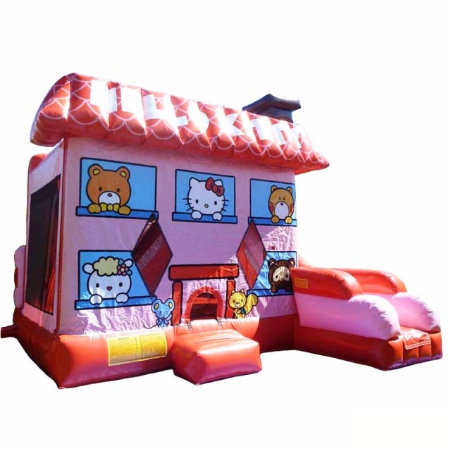 Hello Kitty Bouncy House Slide Combo
