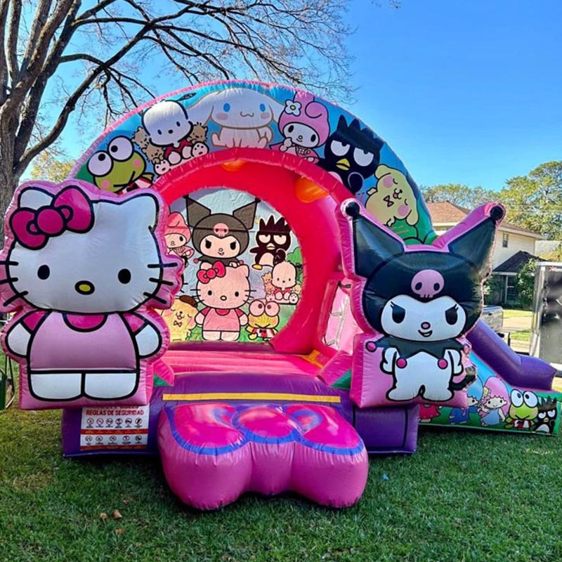 Kitty & Kuromi Mini Kids Inflatable Combo