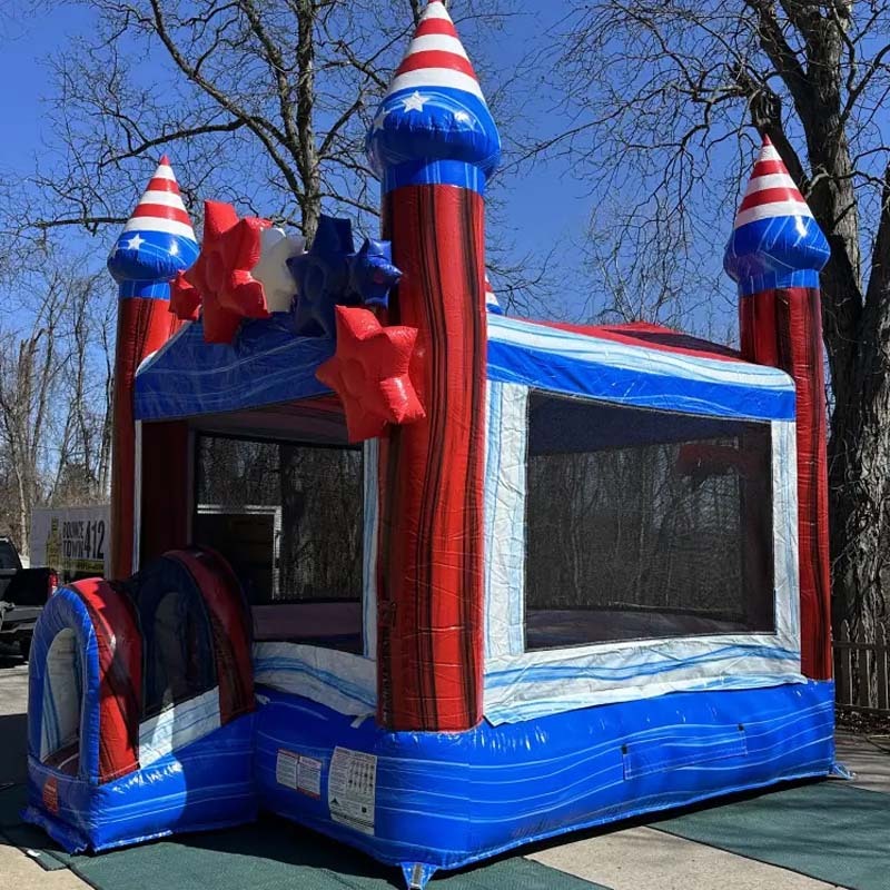 USA Stars & Stripes Inflatable Jumper