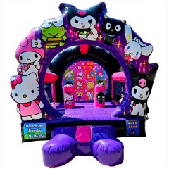 Mini Purple Sanrio Bounce House