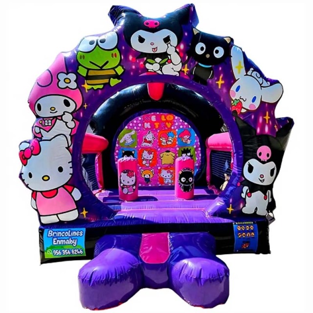 Mini Purple Sanrio Bounce House