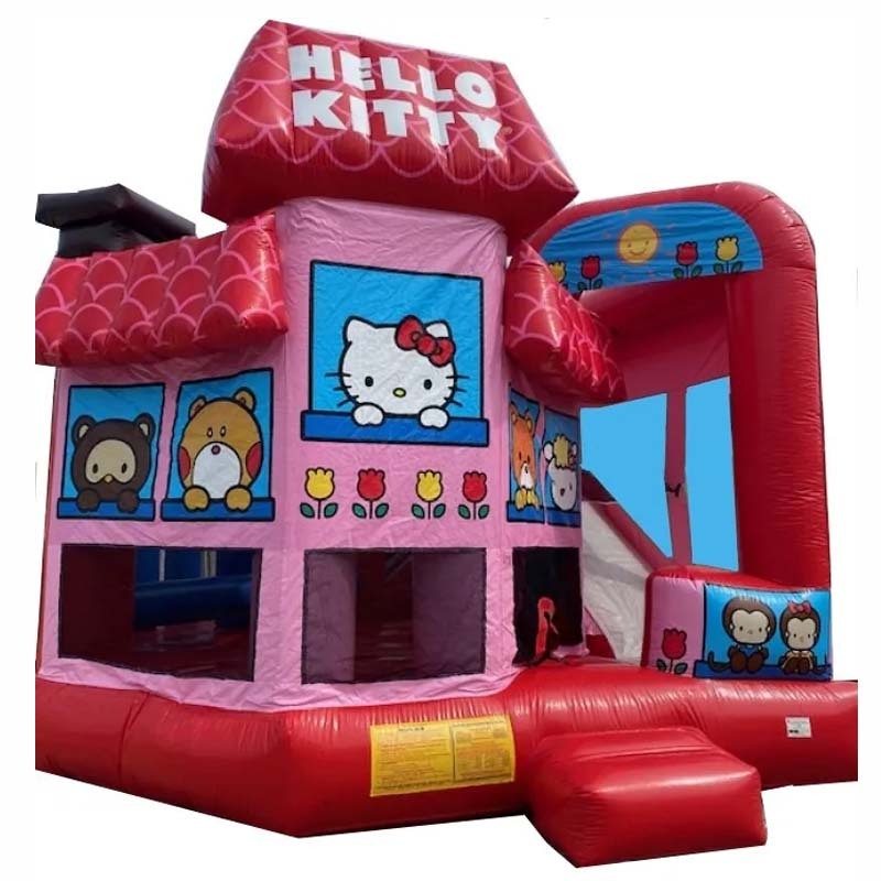 Hello Kitty 5 in 1 Bounce House with Slide Combo