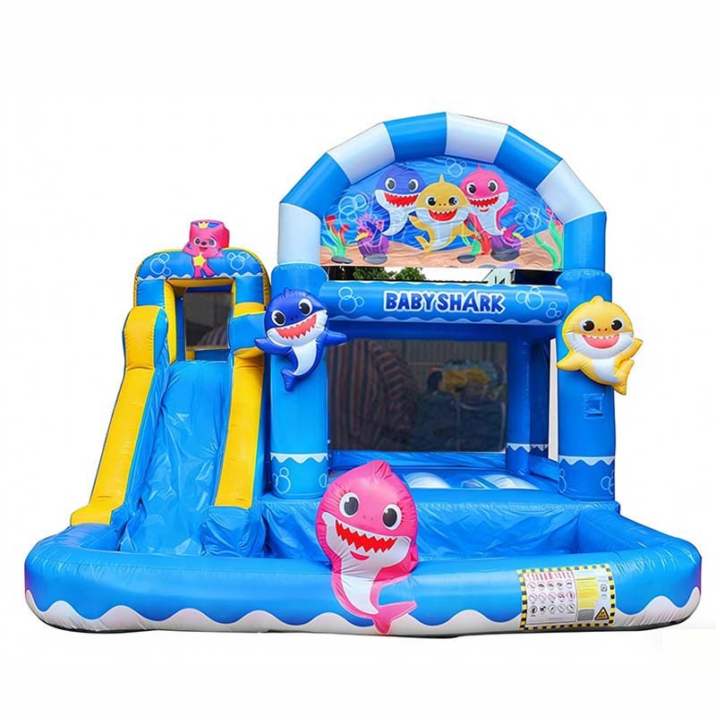 Baby Shark Inflatable Bouncer Combo With Pool