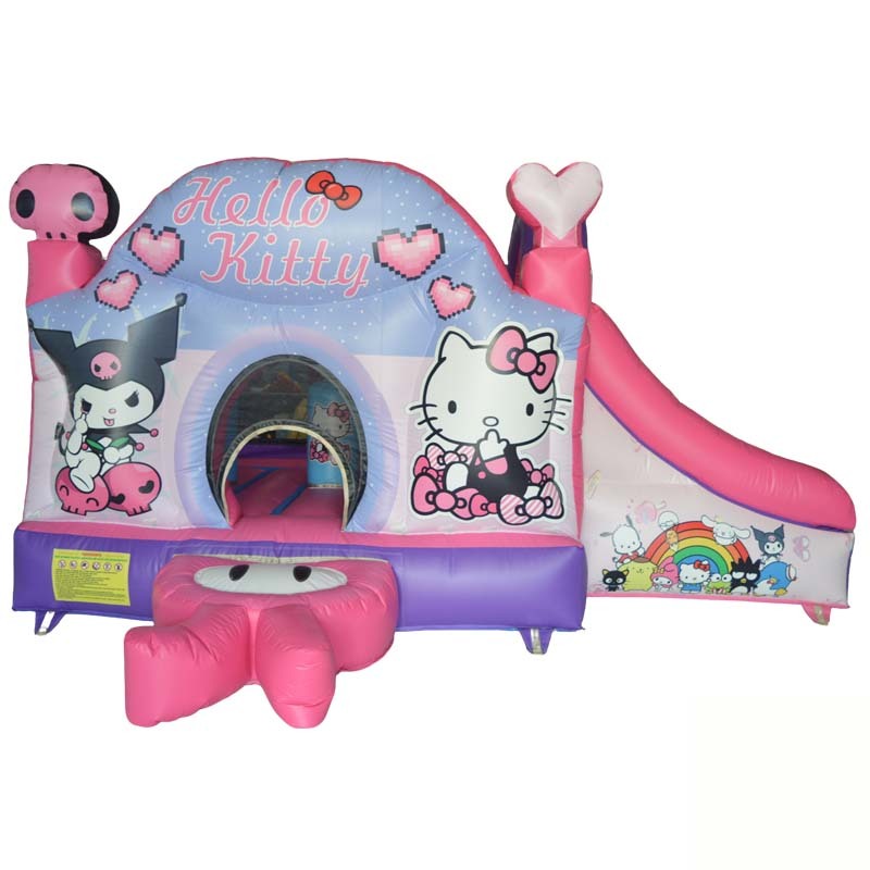 Hello Kitty bouncy house with slide