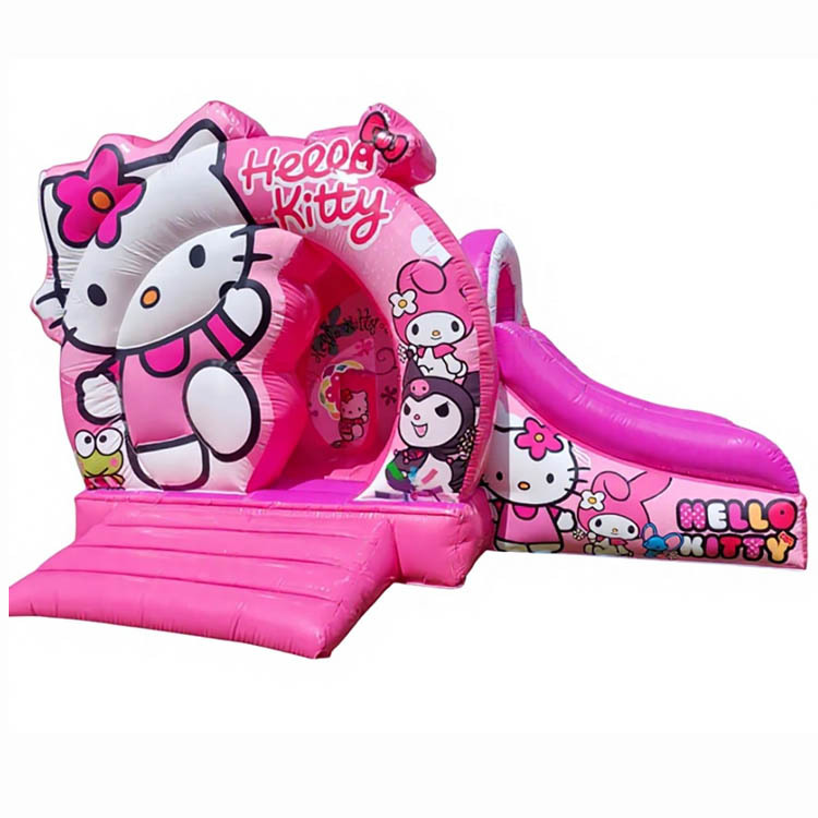 Hello Kitty Bouncing Castle with Slide