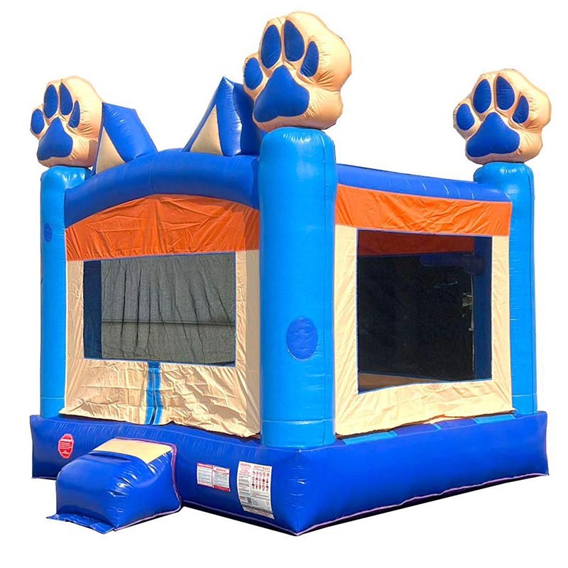 Blue Puppy Dog Bounce House