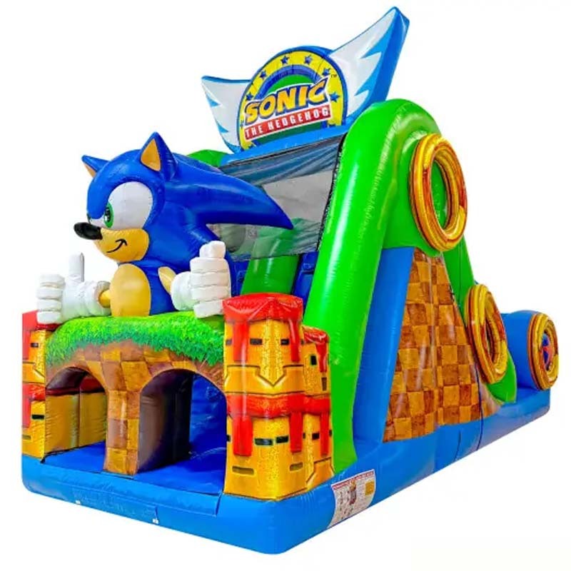 Sonic Themed Obstacle Course