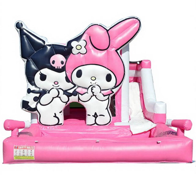 Kuromi & Melody Bouncy House w/ Slide