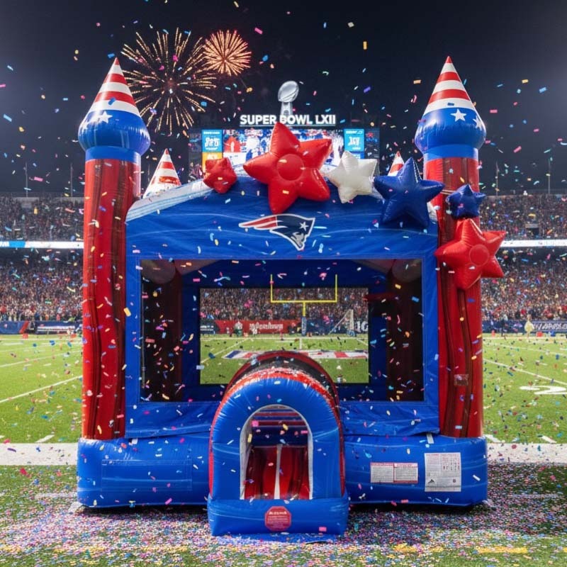USA Stars & Stripes Inflatable Jumper