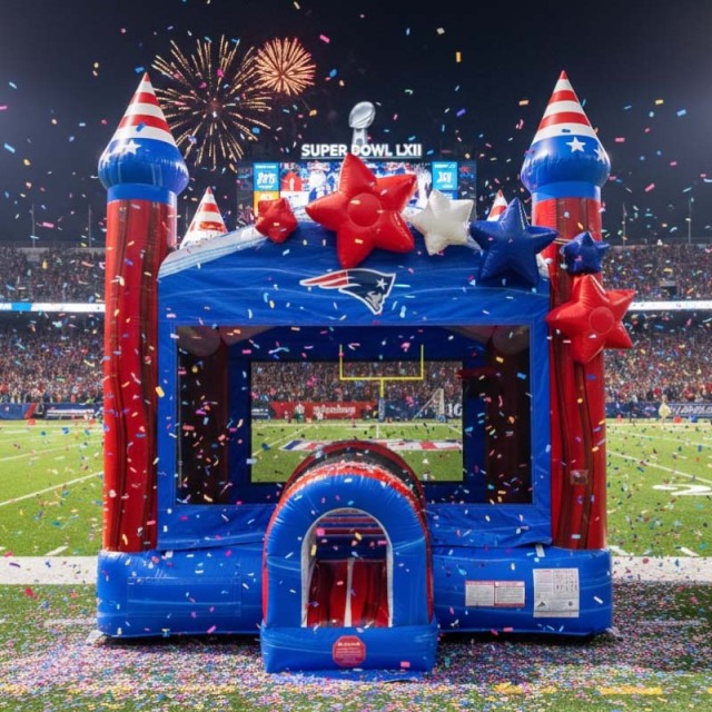 USA Stars & Stripes Inflatable Jumper