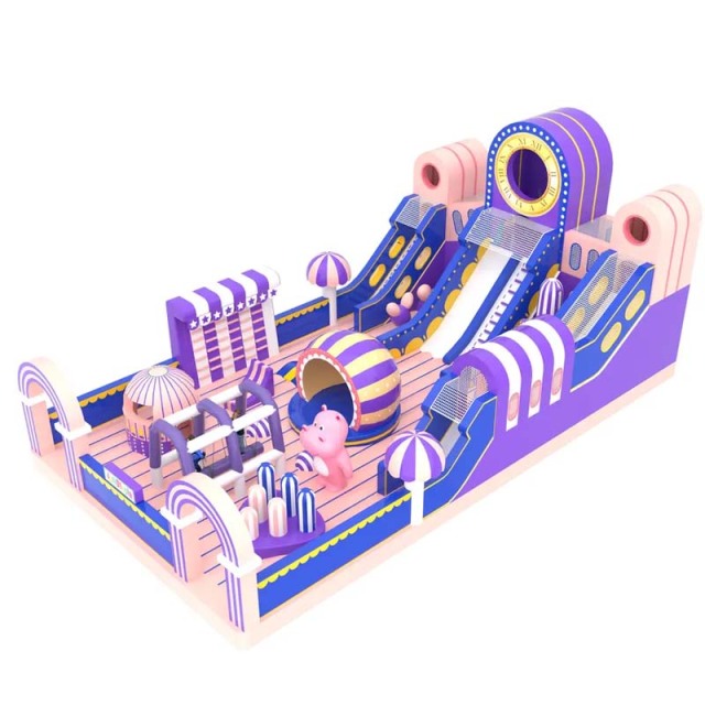 Carnival Playground Inflatable Trampoline Park