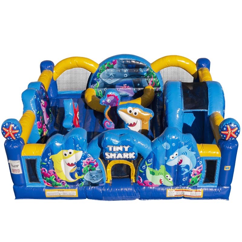 Tiny Shark Inflatable Toddler Town Playland