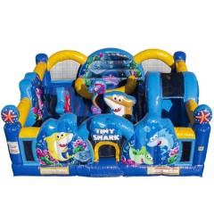 Tiny Shark Inflatable Toddler Town Playland
