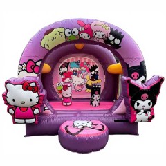 Hello Kitty & Kuromi Mini Inflatable Jumper