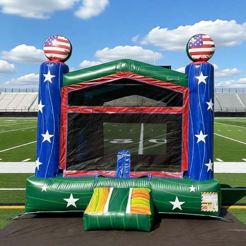 Sports Inflatable Bouncer with 3D American Football