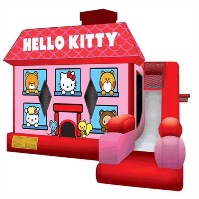 Hello Kitty Bouncy House Slide Combo
