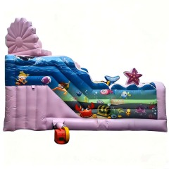 Mermaid Sea World Bounce Castle Inflatable Playland