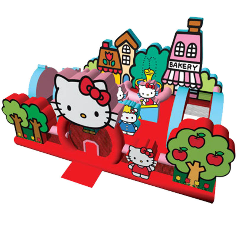 Hello Kitty Inflatable Kids Playground