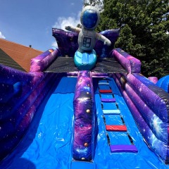 Custom Large Galaxies Space Inflatable Playland