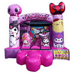Custom Mini Sanrio Kuromi Bouncy Castle
