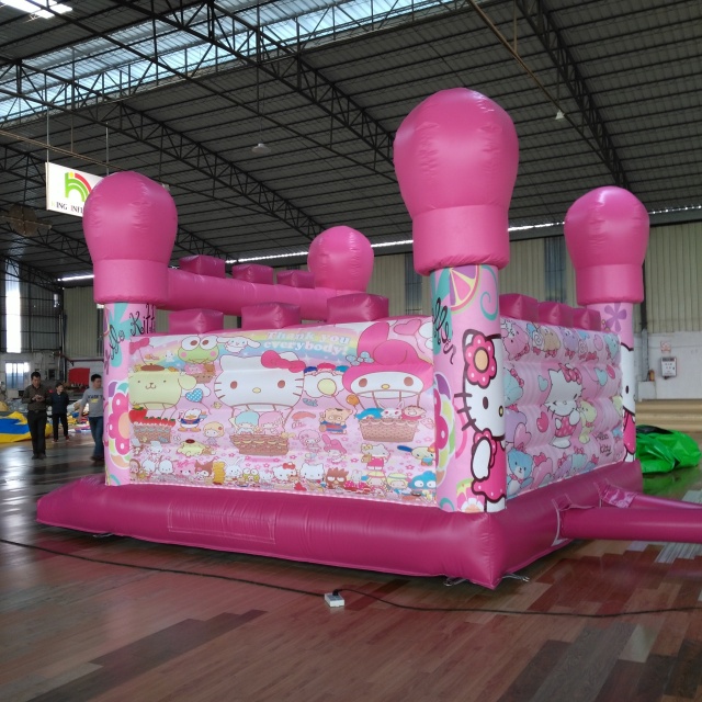 Children's Cartoon Hello Kitty Bouncy Castle